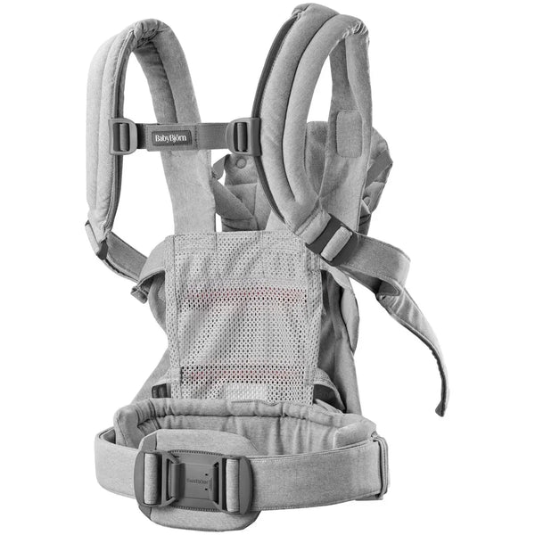 BabyBjörn Harmony Babytrage Gewebt, Light Grey Melange