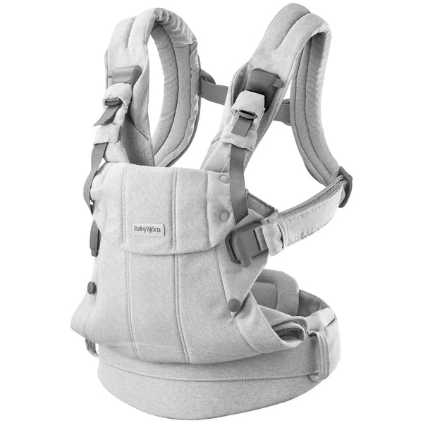BabyBjörn Harmony Babytrage Gewebt, Light Grey Melange