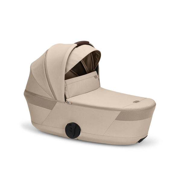 Cybex Balios S Lux mit Fold Cot Set Almond Beige