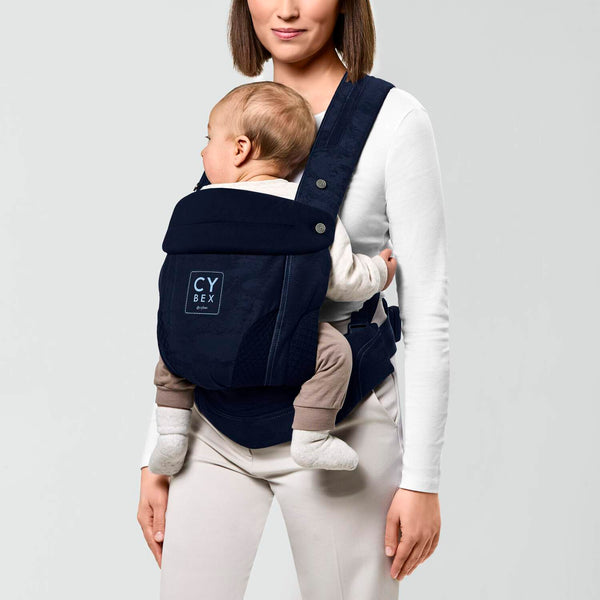 Cybex Coya Babytrage 0-3 Jahre Rebellious Luxury Denim Blue
