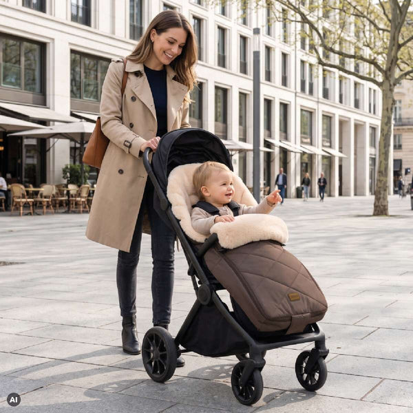 Fillikid Winterfußsack Vegan Comfort Braun