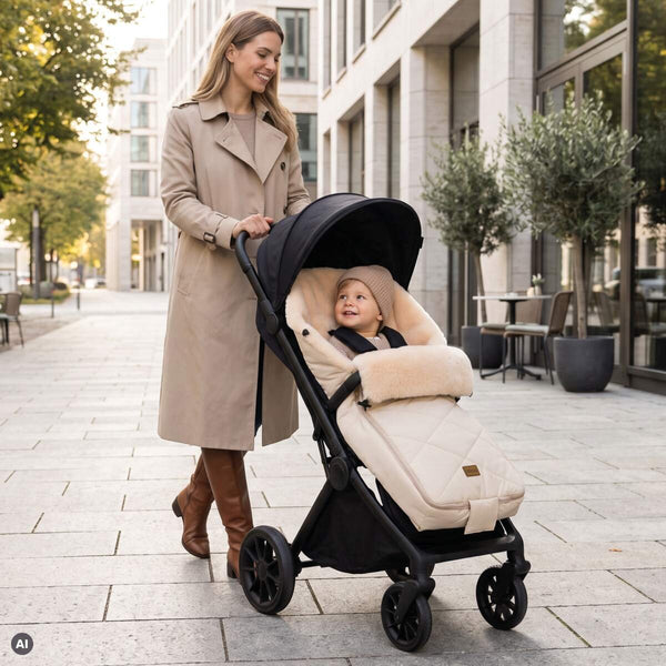 Fillikid Winterfußsack Vegan Comfort Natur