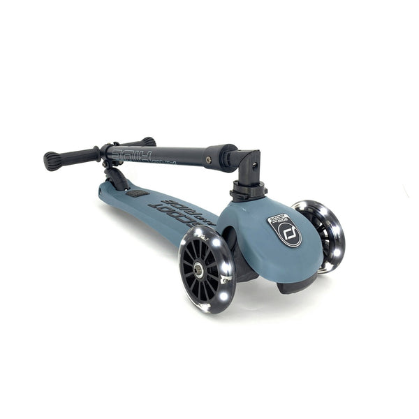 Scoot&Ride Highwaykick 3 LED Steel