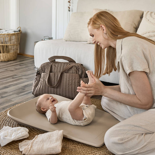 Leander Matty Mini Wickelauflage Cappuccino