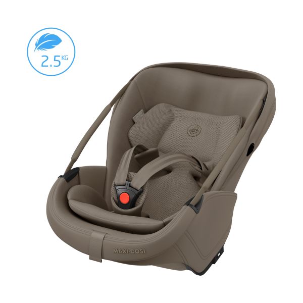 Maxi Cosi Coral Slide Pro i-Size Babyschale Oak Truffle