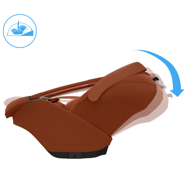 Maxi Cosi Coral Slide Pro i-Size Babyschale Copper Terra