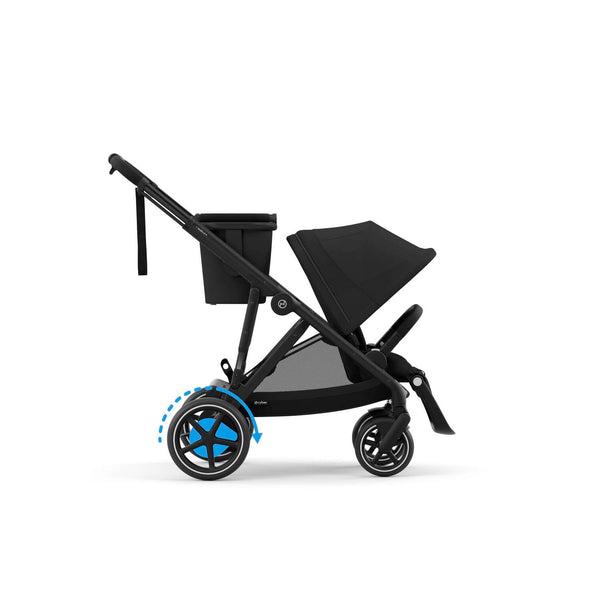 Cybex e-Gazelle S (Black Rahmen) Moon Black + Wanne