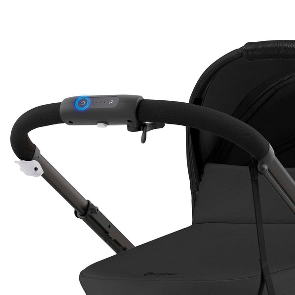 Cybex e-Gazelle S (Black Rahmen) Moon Black + Wanne
