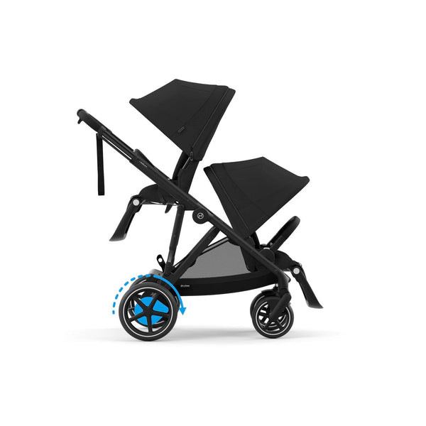 Cybex e-Gazelle S (Black Rahmen) Moon Black + Wanne