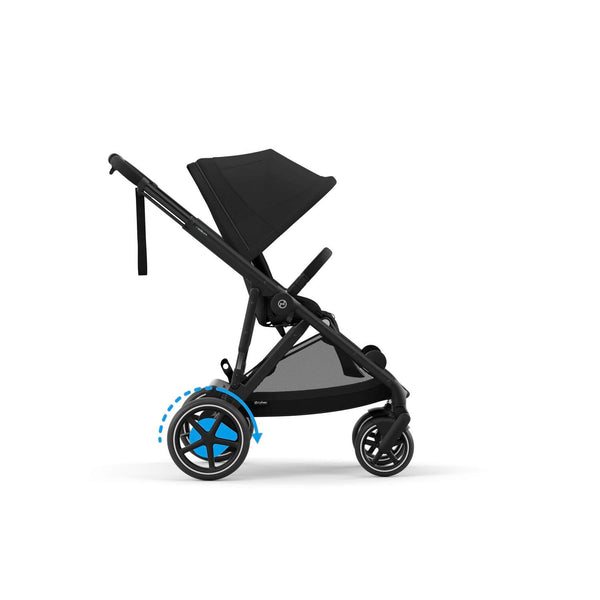 Cybex e-Gazelle S (Black Rahmen) Moon Black + Wanne