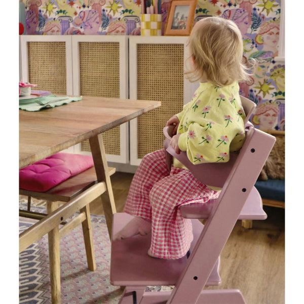 Stokke Tripp Trapp Heather Mauve + Baby Set gratis