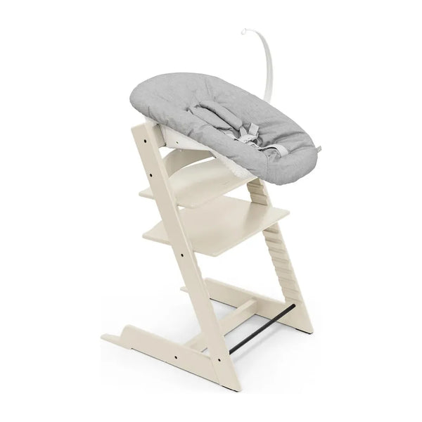 Stokke Tripp Trapp Vanilla White + Baby Set gratis