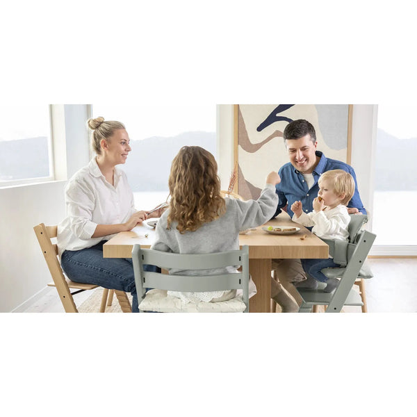 Stokke Tripp Trapp Vanilla White + Baby Set gratis