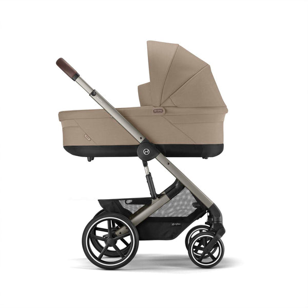 Cybex Balios S Lux Set Almond Beige (Gestell Taupe) 3in1 Set