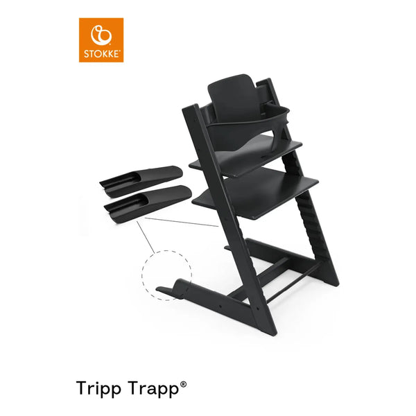 Stokke Tripp Trapp Black + Baby Set