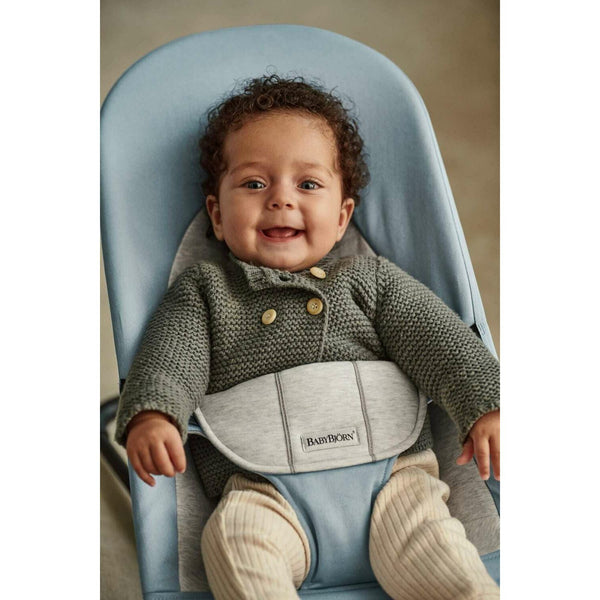 BabyBjörn Babywippe Balance Soft Blau/ Grau