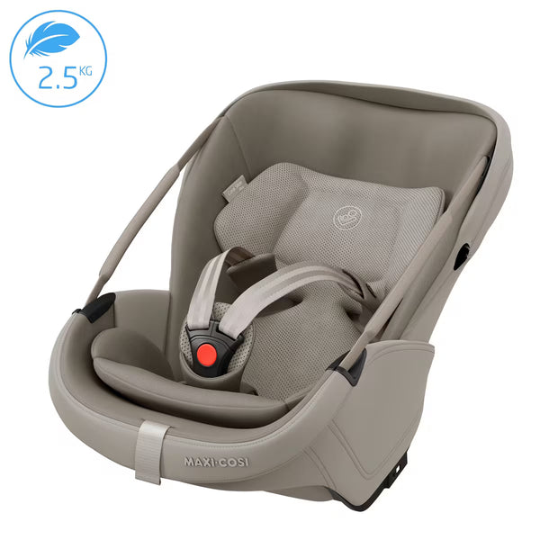 Maxi Cosi Coral Slide Pro i-Size Babyschale Sapphire Sand