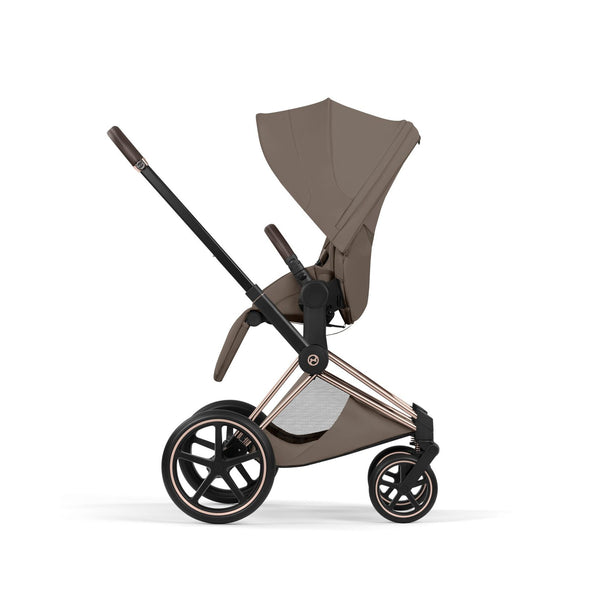 Cybex E-Priam 5.0 Style Rosegold / Coconut Brown