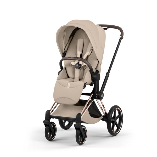 Cybex E-Priam 5.0 Style Rosegold / Cosy Beige