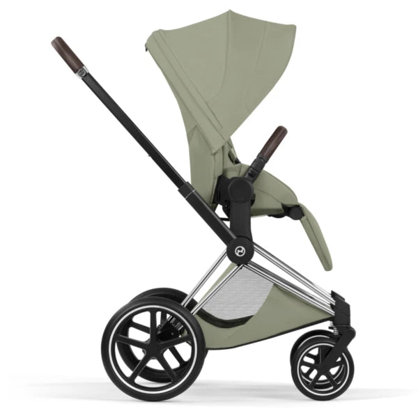 Cybex Priam 5 Style - Chrome Brown/Sage Green