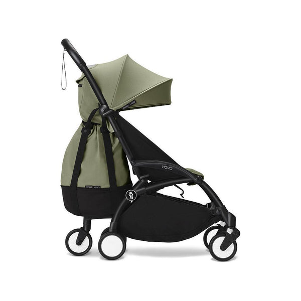 Stokke® YOYO³ Black / Olive + Babyzen Cot Olive