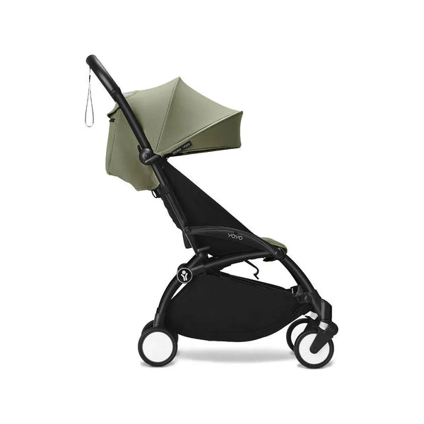 Stokke® YOYO³ Black / Olive + Babyzen Cot Olive