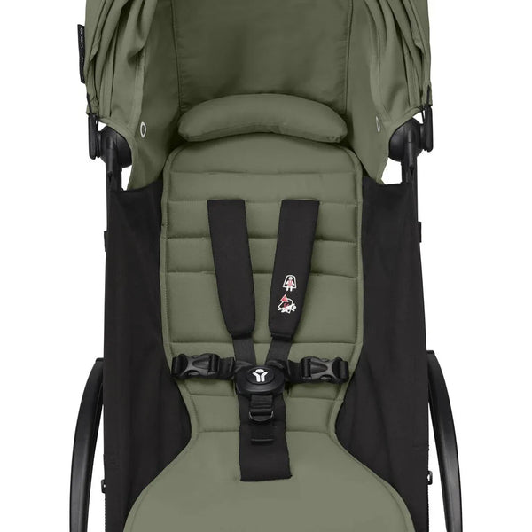Stokke® YOYO³ Black / Olive + Babyzen Cot Olive