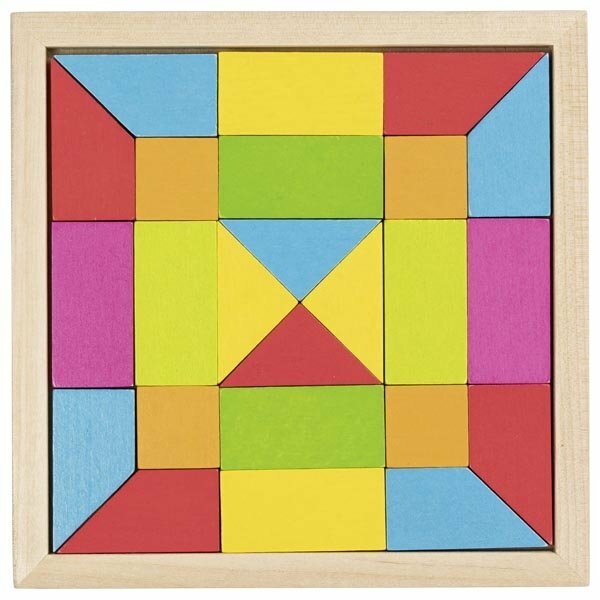 Goki Legspiel Regenbogen Mosaik