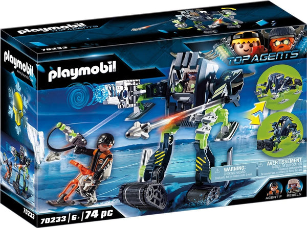 PLAYMOBIL TOP AGENTS 70233