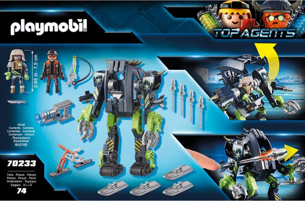 PLAYMOBIL TOP AGENTS 70233