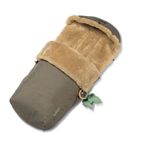 Fellhof Alpakafell Fußsack Montana