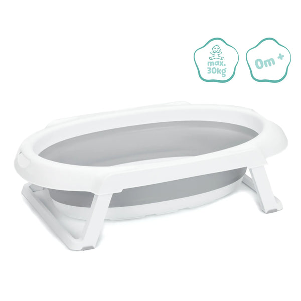Fillikid Faltbadewanne + Ständer weiß/grau
