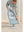BabyBjörn Bouncer Balance Soft, hellgrauer Rahmen, Mesh, himmelblau/weiß