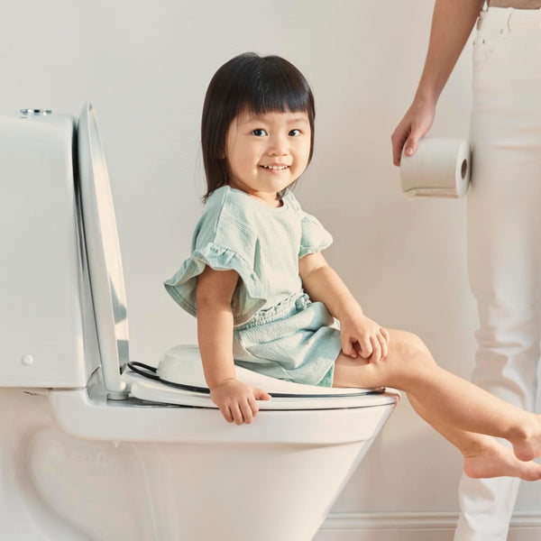 BabyBjörn Toilettensitz, Weiß/Schwarz