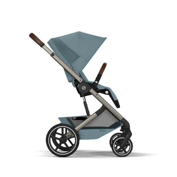 Cybex Balios S Lux mit Fold Cot Set Stormy Blue