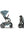 Cybex Balios S Lux mit Fold Cot Set Stormy Blue
