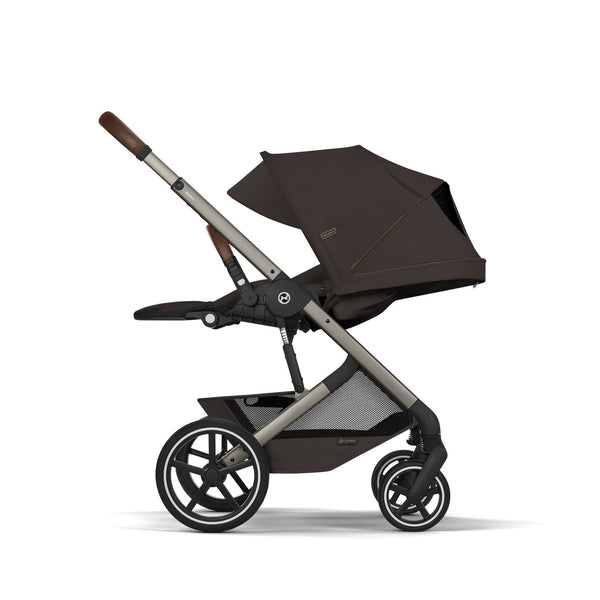 Cybex Balios S Lux mit Fold Cot Set Chocolate Brown