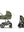 Cybex Balios S Lux mit Fold Cot Set Moss Green