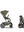 Cybex Balios S Lux mit Fold Cot Set Moss Green