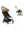 Stokke® YOYO³ Black / Toffee + Stokke Newborn Pack 0+