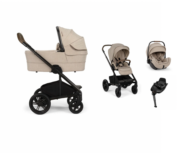 Nuna Mixx Next Cosmopolitan 4in1 + Zubehör (Curv Base)