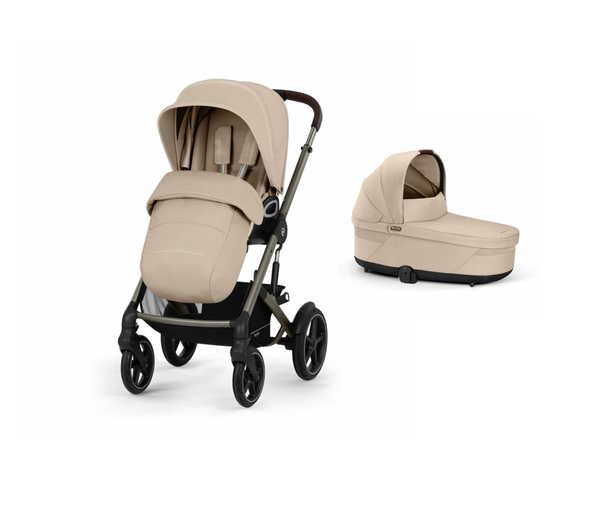 Cybex Talos S Lux 2026 + Babywanne Cot Lux Almond Beige