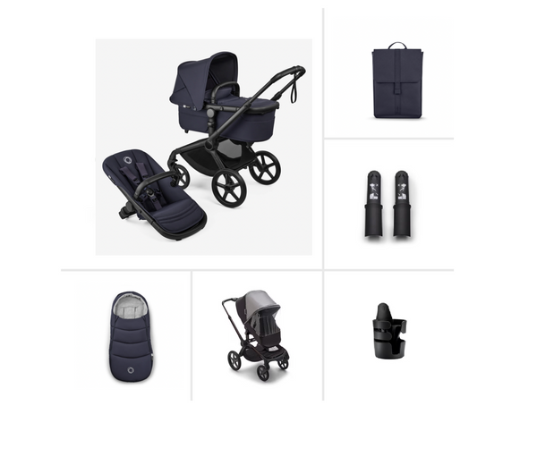 Bugaboo Fox 5 Renew Deep Indigo Bundle