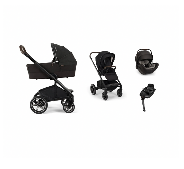 Nuna Mixx Next 2in1 Caviar 4in1 + Zubehör