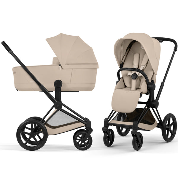 Cybex Priam 5.0 Comfort Black / Cozy Beige