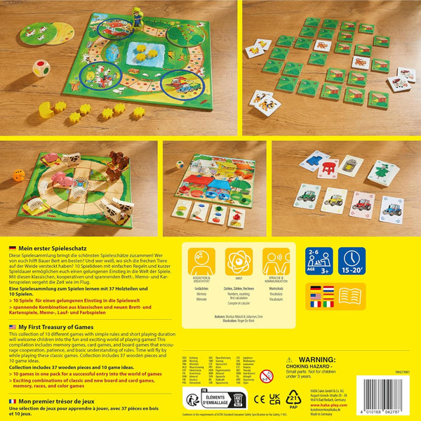 HABA Mein erster Spieleschatz Spielesammlung
