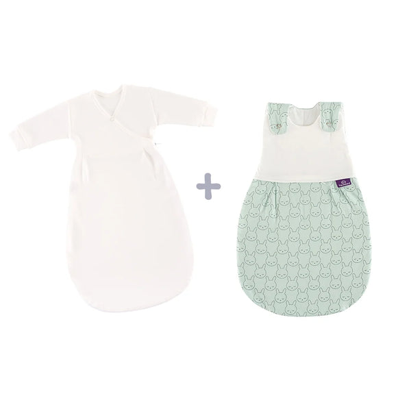 LIEBMICH Schlafsack Set Kuschelhase Größe 56/62