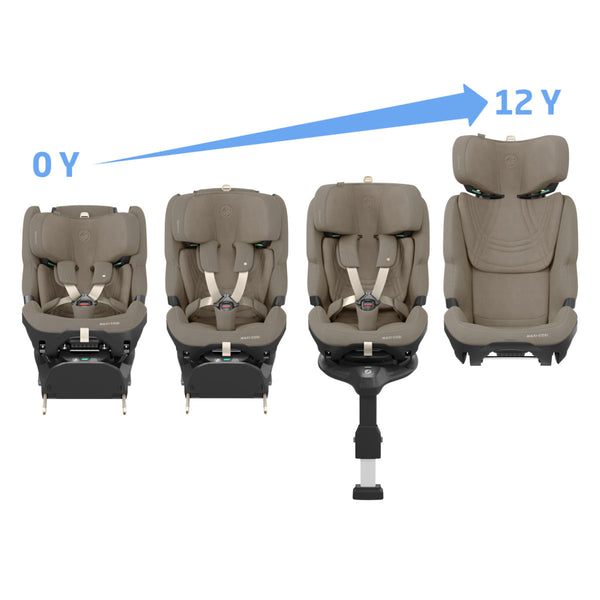 Maxi Cosi Pearl XL Slide Pro i-Size  (3M-12J) Authentic Truffle