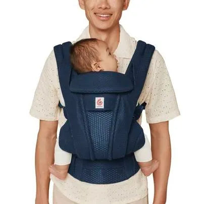 Omni Deluxe Babytrage Midnight Blue Mesh