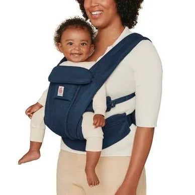 Omni Deluxe Babytrage Midnight Blue Mesh